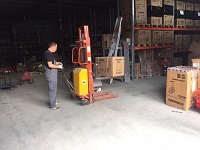 Подготовка виброплиты для отправки клиенту Подготовка виброплиты для отправки клиенту