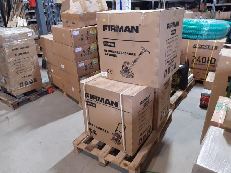 Поступление Firman на склад Поступление Firman на склад