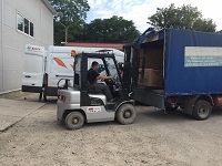 Отгрузка бензиновой виброплиты Firman Отгрузка бензиновой виброплиты Firman