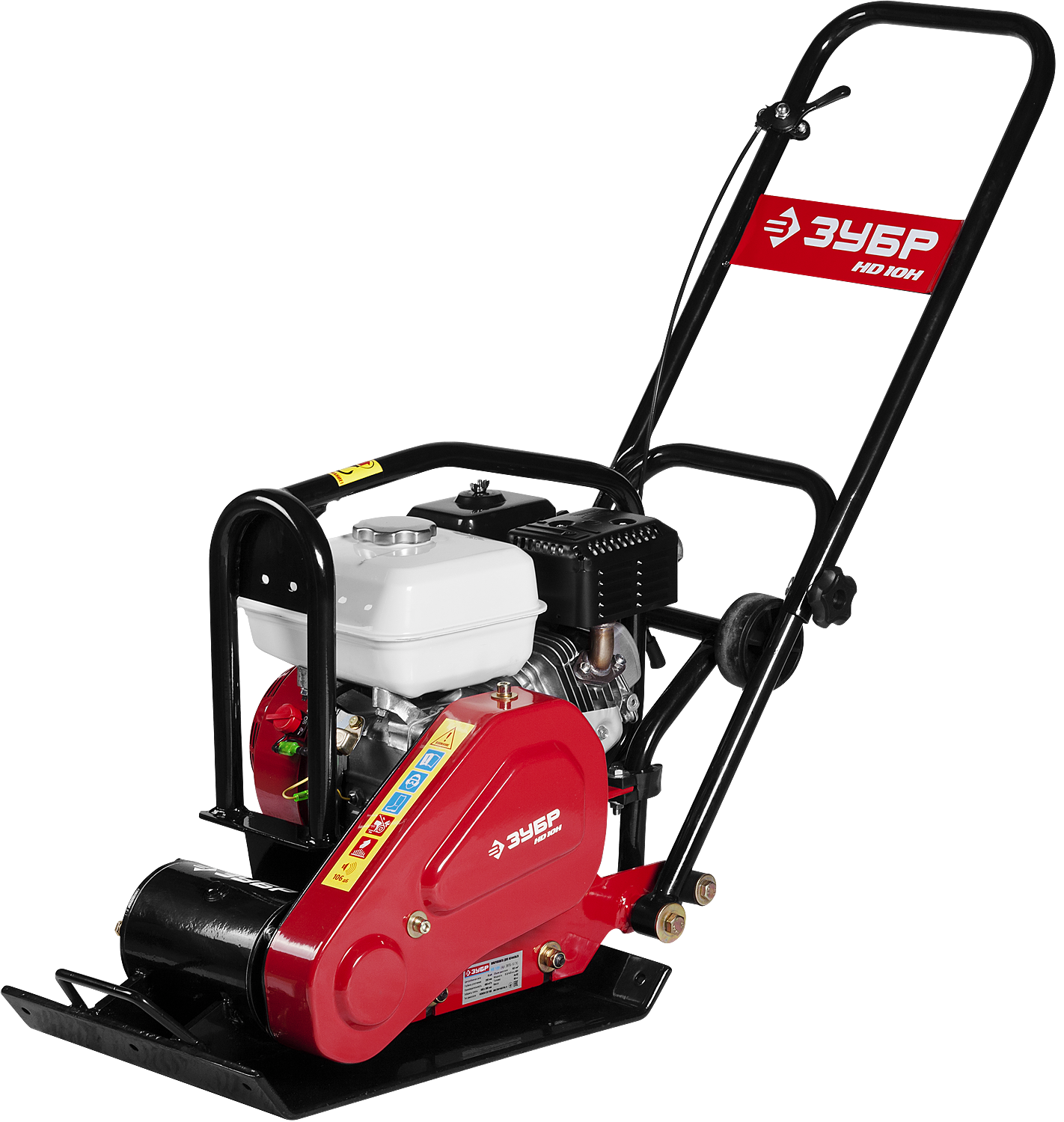 Виброплита нереверсивная бензиновая ЗУБР ЗВПБ-10 ГХ - 65 кг