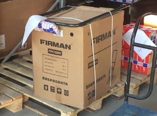 Отправка виброплиты Firman FPC100H в Геленджик Отправка виброплиты Firman FPC100H в Геленджик