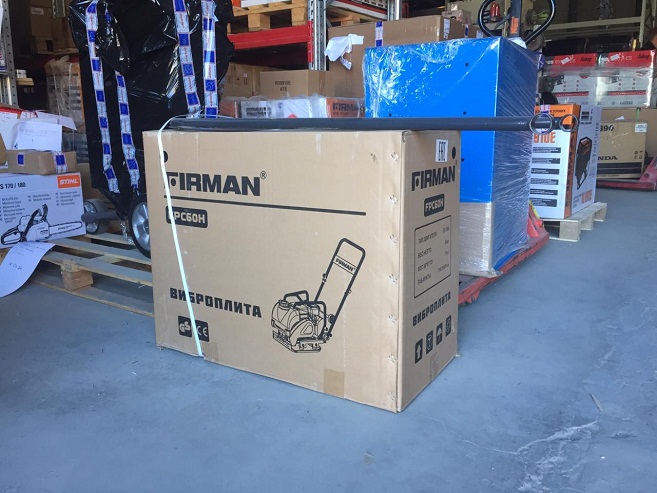 Отправка виброплиты Firman FPC60H в Ярославль Отправка виброплиты Firman FPC60H в Ярославль