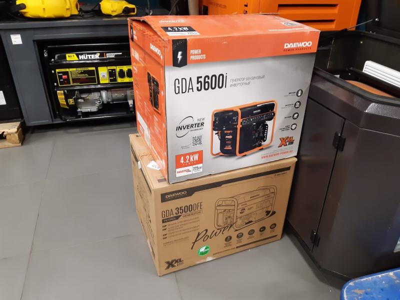 Отгрузка бензиновых генераторов Daewoo Отгрузка бензиновых генераторов Daewoo