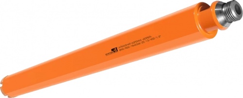 Коронка алмазная 42х400 1/2" - 6 сегментов (ТАЙМЫР)