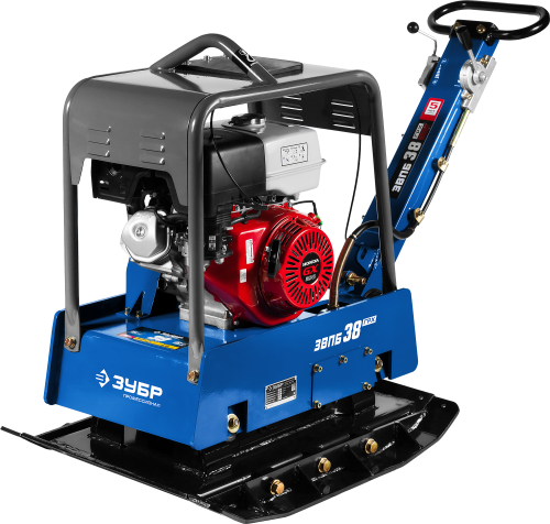 Виброплита реверсивная бензиновая ЗУБР ЗВПБ-38 ГРХ - 261 кг