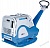 Виброплита реверсивная дизельная WEBER CR-9 - 740 кг
