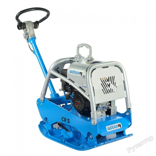 Виброплита реверсивная бензиновая WEBER CR-5 Hd - 273 кг
