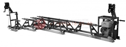 Секционная бензиновая виброрейка BT 90 G