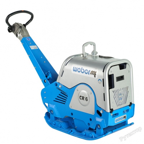 Виброплита реверсивная дизельная WEBER CR-6 - 412 кг