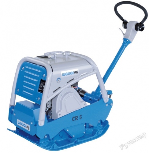 Виброплита реверсивная дизельная WEBER CR-5E - 298 кг