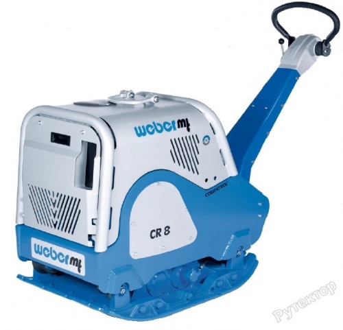 Виброплита реверсивная дизельная WEBER CR-8 - 601 кг