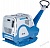 Виброплита реверсивная дизельная WEBER CR-8 - 601 кг