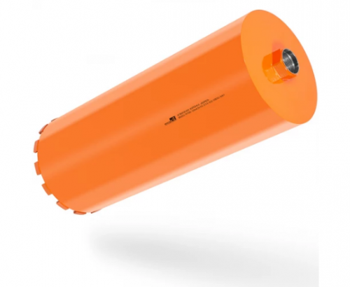 Коронка алмазная 182х1000 М 41 - 14 сегментов (БОРЕЙ-М)