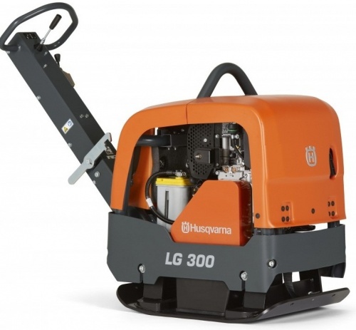 Виброплита реверсивная бензиновая Husqvarna LG 300 - 270 кг