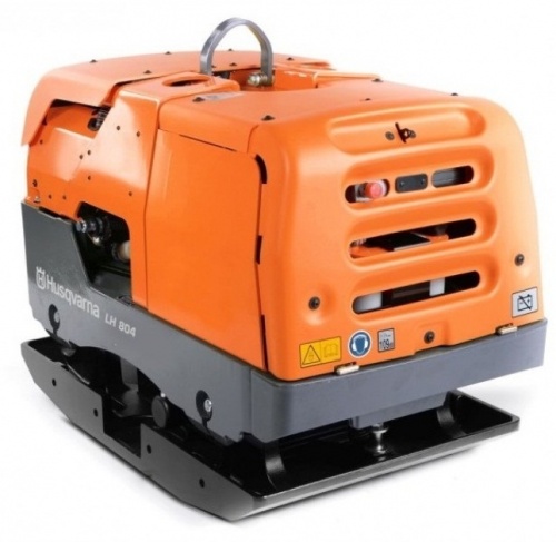 Виброплита реверсивная дизельная Husqvarna LH 804 E - 820 кг