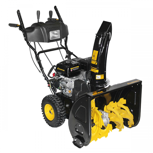 Самоходный бензиновый снегоуборщик Champion ST762E